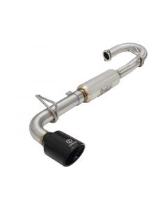 aFe Takeda 11-16 Scion TC 2.5L 2 1/4-2 1/2in Stainless Steel Axle-Back Exhaust w/Black Tip buy in USA