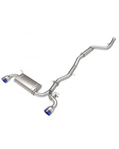 aFe POWER Takeda 2021 Toyota Supra 2.0L (t) 2.5in-3in 304 SS CB Exhaust w/ Blue Tips buy in USA