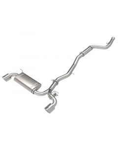 aFe POWER Takeda 2021 Toyota Supra 2.0L (t) 2.5in-3in 304 SS CB Exhaust w/ Polished Tips buy in USA