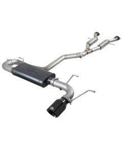 aFe Large Bore HD 3in 304 SS Cat-Back Exhaust w/ Black Tips 14-19 Jeep Grand Cherokee (WK2) V6-3.6L buy in USA