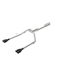 aFe Vulcan Series 3in-2-1/2in 304 SS Cat-Back 2020 Jeep Gladiator (JT) V6-3.6L w/ Black Tips buy in USA