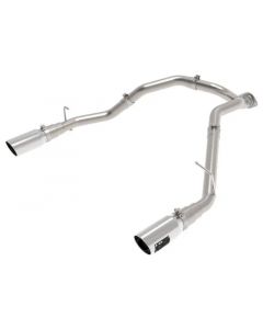 aFe Large Bore-HD 3in 409SS DPF-Back Exhaust System w/ Polished Tip RAM 1500 20-21 V6-3.0 buy in USA