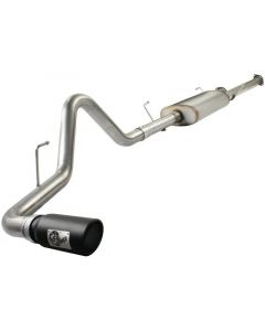 aFe MACHForce XP Exhausts Cat-Back SS-409 EXH CB Toyota Tundra 10-11 V8-5.7L 145.7 WB (blk tip) buy in USA