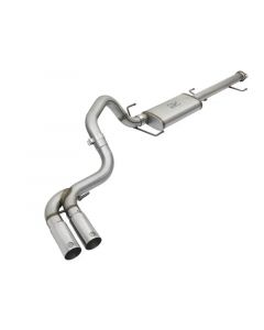 aFe Rebel Series 3in Stainless Steel Cat-Back Exhaust System w/Polished Tips 07-14 Toyota FJ Cruiser buy in USA