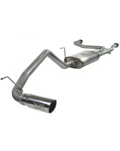 aFe MACHForce XP Exhaust Cat-Back 2.5/3in SS-409 w/ Polished Tip 04-12 Nissan Titan V8 5.6L buy in USA