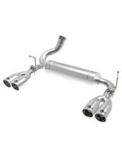 aFe Rebel Series 2.5in 409 SS Axle-Back Exhaust Polished 07-18 Jeep Wrangler (JK) V6-3.6L/3.8L buy in USA