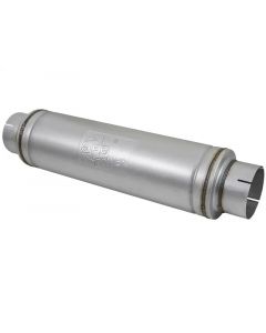 aFe ATLAS Aluminized Steel Muffler 5in Center/Center 24in L x 7in Diameter - Round Body buy in USA