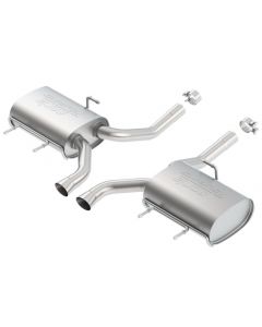 Borla 11-14 CTS Coupe V6 3.6L AT RWD/AWD Dual Ctr Rear Exit Touring Exhaust (REAR SECTION ONLY) buy in USA