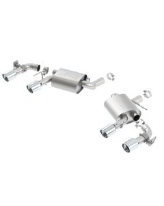 Borla 16 Chevy Camaro SS 6.2L w/ Dual NPP S-Type Quad RD RL Tips Dual Exit Rear Section Exhaust buy in USA