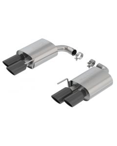 Borla 18-19 Ford Mustang GT 5.0L 2.5in S-Type Exhaust w/o Valves (Rear Section Only) - Black Chrome buy in USA