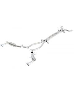 Borla 2010 Camaro 6.2L V8 S Type Catback Exhaust (does not work w/ factory ground affects package - buy in USA