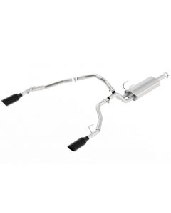 Borla 09-17 Ram 1500 5.7L V8 3in-2.5in Dual Out Pipe 5in Tip S-Type Exhaust Black Chrome buy in USA