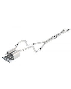 Borla 05-08 Chevrolet Corvette Coupe/Convertible 2dr 6.2L 8cyl AT/MT 6spd ATAK SS Catback Exhaust buy in USA