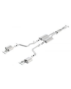 Borla 11-14 Dodge Challenger 3.6L AT/MT RWD 2Dr Single Split Rear Exit Rectangle Tip Catback Exhaust buy in USA