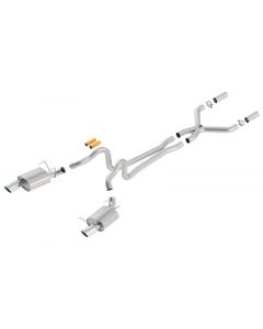 Borla 13-14 Mustang GT/Boss 302 5.0L V8 RWD Single Split Rear Exit ATAK Catback Exhaust buy in USA