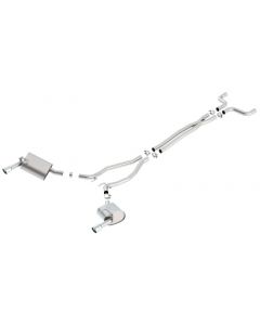 Borla 14-15 Camaro 3.6L V6 Single Split Rear Exit Touring Catback Exhaust buy in USA