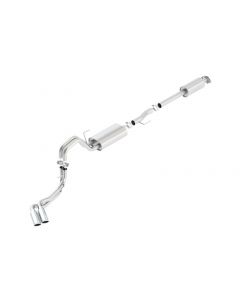 Borla 15-16 Ford F-150 3.5L EcoBoost Ext. Cab Std. Bed Catback Exhaust Touring Truck Side Exit buy in USA