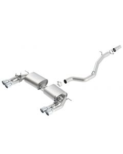 Borla 13-15 Audi S3 S-Type Dual Round Rolled Catback Exhaust buy in USA