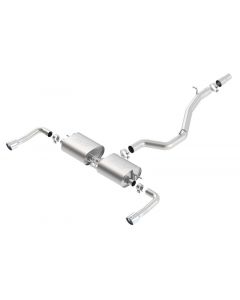 Borla 14-16 Audi A3 Quattro 2.0L Turbo AT/MT RWD 4DR S-Type Cat-Back Exhaust Single Split Rear Exit buy in USA