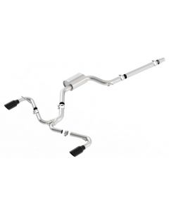 Borla 15-17 Volkswagen GTI (MK7) 2.0T AT/MT SS S-Type Catback Exhaust w/Black Chrome Tips buy in USA