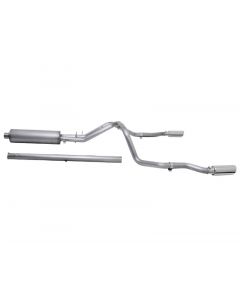 Gibson 20-22 Silverado/GMC Sierra 2500 HD 6.6L Crew Cab (Long Bed) Cat-Back Dual Split Exhaust buy in USA