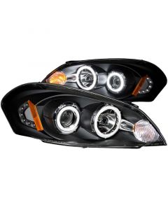 ANZO 2006-2007 Chevrolet Monte Carlo Projector Headlights w/ Halo Black buy in USA