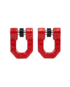 DV8 Offroad Elite Series D-Ring Shackles - Pair (Red) buy in USA