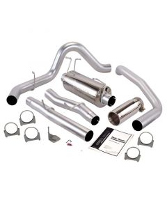 Banks Power 03-07 Ford 6.0L CCSB Monster Exhaust System - SS Single Exhaust w/ Chrome Tip buy in USA