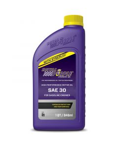 Royal Purple Premium Synthetic High Performance Straight-Grade SAE 30 Motor Oil - 1 Quart buy in USA