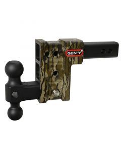 Gen-Y Mega Duty 2in Shank 5in Drop 1.5K TW 10K Hitch w/GH-031 Dual-Ball - Mossy Oak buy in USA