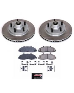 Power Stop 97-00 Ford F-150 Front Semi-Coated Rotor Kit buy in USA