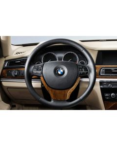 Genuine Steering Wheel Cover Trim Ash Wood 32 33 6 787 425 buy in USA