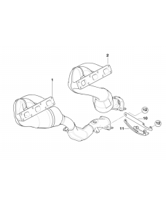 Genuine Exhaust Pipe Bracket 18 20 7 508 625 buy in USA