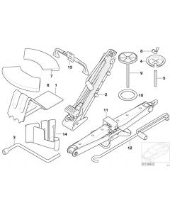 Genuine Lifting Jack Wing Nut M8 71 10 6 781 144 buy in USA