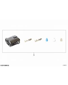 Genuine Socket Housing Repair Kit 2 Pin 61 13 2 360 041 buy in USA