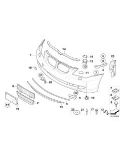 Genuine Front Trim Panel Centre Grid 51 11 7 178 115 buy in USA