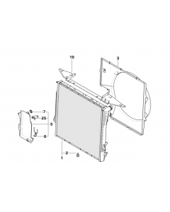 Genuine Radiator Mounting Plate Fixing Clamp buy in USA