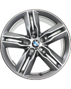 Genuine 18 Light Alloy Wheel Rim 5 Double Spoke 7.5J ET:51 Grey 36 10 7 850 456 buy in USA