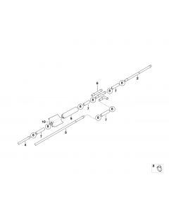 Genuine Fuel Tank Return Line Front 16 12 6 758 062 buy in USA