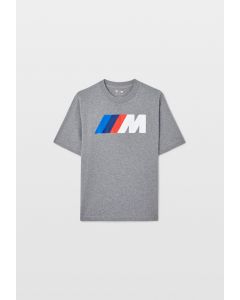 Genuine M Performance Logo T-Shirt Unisex Mens Womens Short Sleeved in Grey 80 14 2 864 096 buy in USA