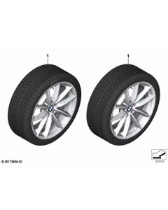 Genuine 18 RDC Wheel With Tyre Winter Light Alloy 225/60 104H 36 11 0 003 053 buy in USA