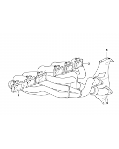 Genuine Exhaust Manifold Front 11 62 1 404 694 buy in USA