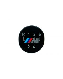 Genuine M 5-Speed Gear Knob Badge Emblem Black 25 11 1 221 613 buy in USA