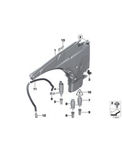 Genuine Windscreen Headlight Wash Pump 67 12 8 362 154 buy in USA