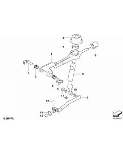 Genuine Left Bearing Pin Gear Shifting Transmission 25 11 1 221 579 buy in USA