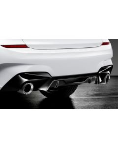 Genuine M Performance Rear Bumper Trim Black High Gloss 51 19 2 455 859 buy in USA