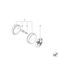 Genuine Additional Turn Indicator Lamp 63 13 7 165 733 buy in USA