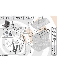 Genuine Top Open Timing Chain Repair Kit Value Line 48x6x27cm 11 31 2 420 018 buy in USA