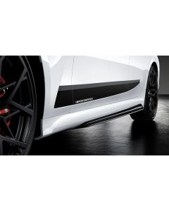 Genuine M Performance Left Sill Attachment Black High Gloss 51 19 2 455 897 buy in USA