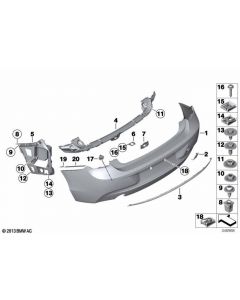 Genuine Hex Bolt x2 Fits F20 F21 F22 F22 LCI F23 F23 LCI F87 07149110671 buy in USA